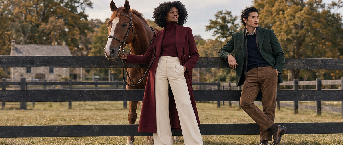 The Fall Edit: equestrian countryside in autumn.